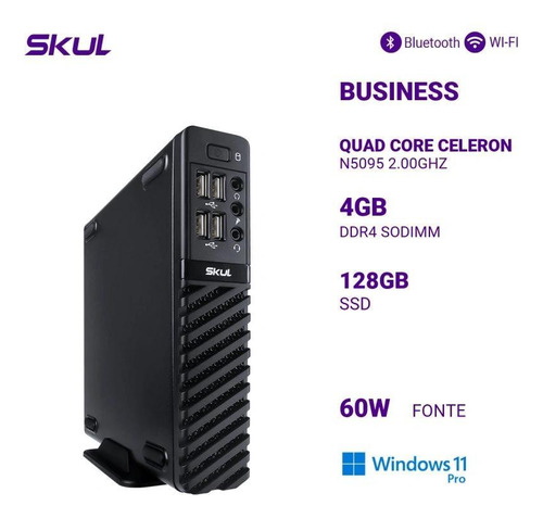 Mini Cpu Quad Core Celeron N5095 2.00ghz Mem 4gb Ddr4 Ssd