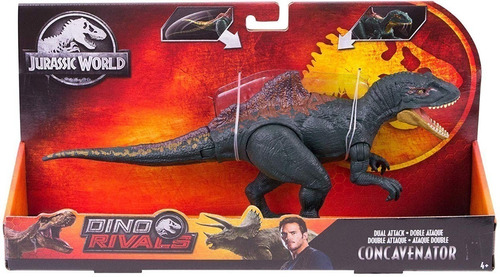 Jurassic World Dino Rivals Concavenator Ataca Y Mastica