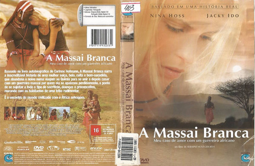 Dvd - A Massai Branca - Nina Hoss, Jacky Ido