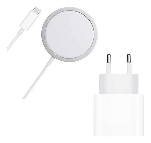 Kit Cargador Compatible Magsafe Enchufe 20w Para iPhone