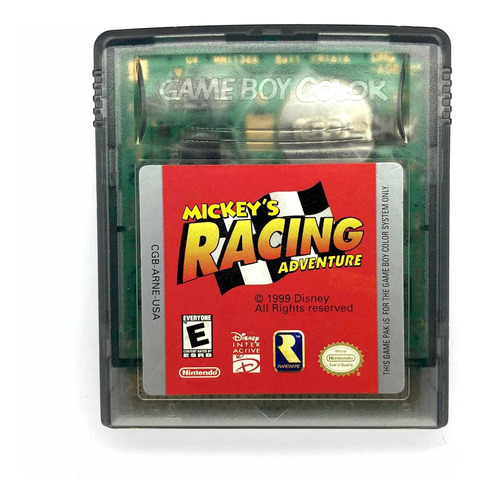 Mickeys Racing Adventure - Juego Original De Game Boy Color