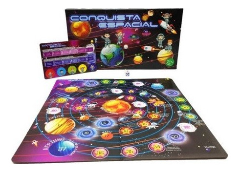 Juego De Mesa Conquista Espacial Divertido