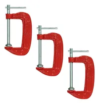 Comprar Kit 3 Grampos Sargento Tipo C 3 Polegadas Marcenaria 100mm
