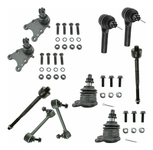 Kit 10 Pz Rotula Terminal Gmc Canyon 4x4 2004 05 06 Torsion