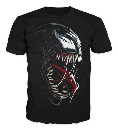 Camiseta Venom Superheroe Adulto Marvel Exclusivas 