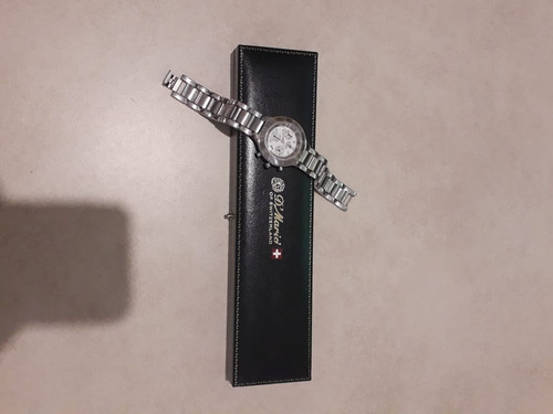 Reloj D'mario Caballero Acero Original Suizo Importado