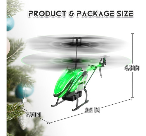Helicóptero Bussgo Rc, Helicóptero De Control Remoto Para Ni