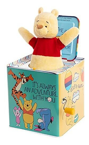 Caja Musical Para Bebes Winnie The Pooh 6.5''de Alto Por