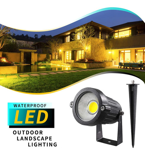 Luces Led Impermeables Para Caminos Al Aire Libre Ip65