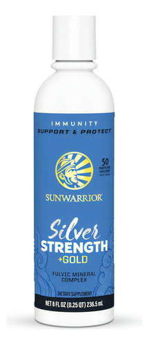 Sunwarrior Silver Immune Shield + Gold 236.5 Ml Plata Ioniza Sabor Sin Sabor