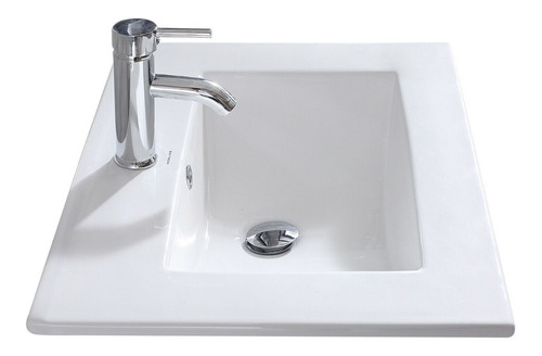 Kit Lavamanos 60x47 De Mueble-griferia Y Desagüe Sifón Tames