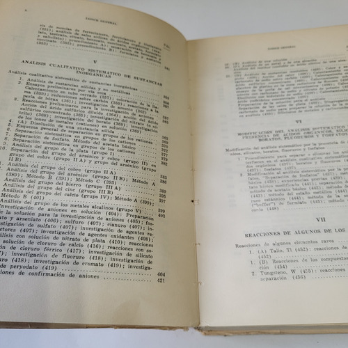 Quimica Analitica Cualitativa, Vogel, Kapelusz,caballito (Usado)