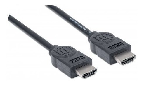 Imagen 3 de 7 de Cable Hdmi Macho/macho 1,8 Mts 4k Blindado | Manhattan