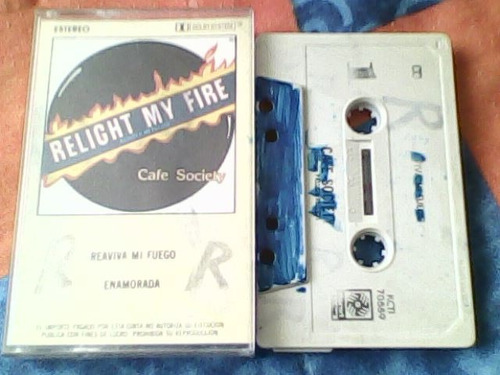 Audio Cassette Single Cafe Society, Relight My Fire