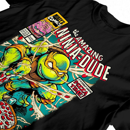 Imagen 3 de 6 de Remera Algodón Tortugas Ninjas (niños)