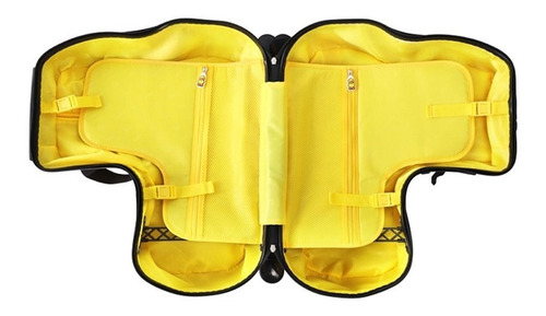 Imagen 3 de 4 de Bolso Maleta Viaje Niños Con Asiento Para Pasear 24 Pulgadas