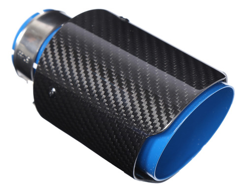 Tubo De Escape Para Coche De Fibra De Carbono Azul 5489 Mm