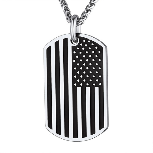Goldchic Jewelry Bandera De Estados Unidos/militar/identific