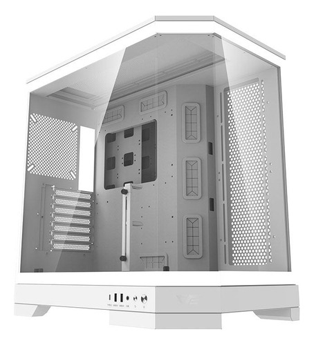 Gabinete Gamer Aigo Darkflash Dqx90, Rgb, C/ 4 Fans, Branco