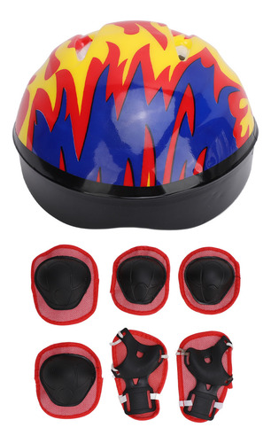 Conjunto De Equipamentos De Capacete De Ciclismo Para Crianç