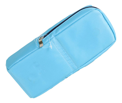 Estuche Para Lápices Con Cremallera Estuche De Azul