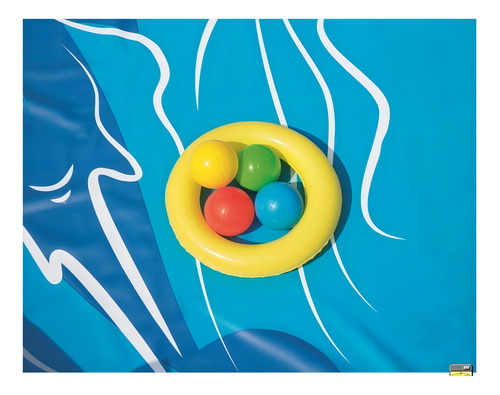Centro De Juegos Acuático Lava Lagoon Bestway modelo 53069