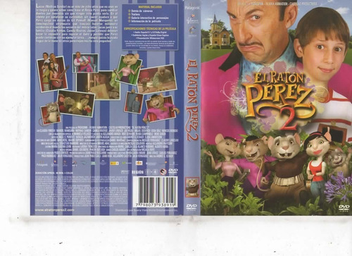 El Ratón Pérez 2 - Dvd Original - Buen Estado