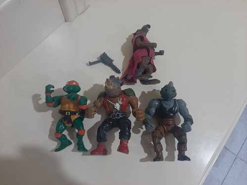 Figuras Tortugas Ninja Vintage.  Bebop Rocoso Raras