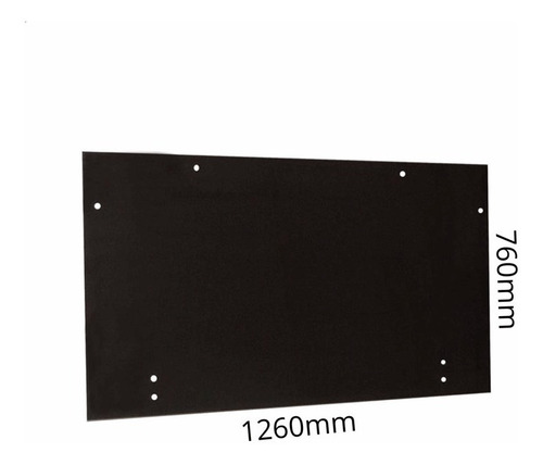 Imagen 2 de 2 de Parabrisas Luneta Vidrio Articulado Tractor Pauny 126x76cm