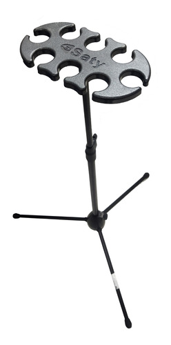 Pedestal De Descanso Para 8 Microfones Sdm-08 - Saty