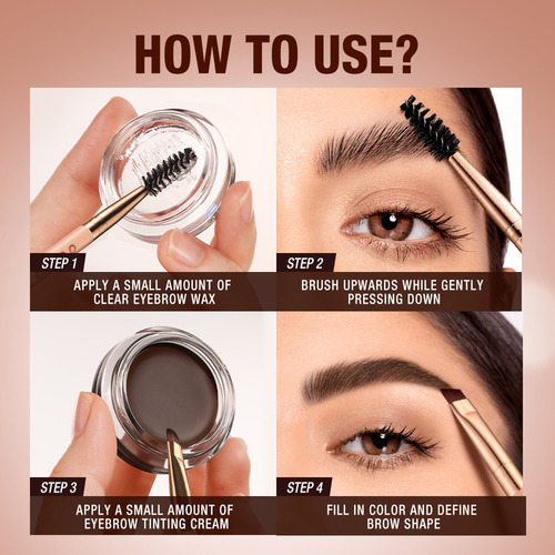 Lock-on Liner&brow Cream Pomada Para Cejas O.two.o Shaping
