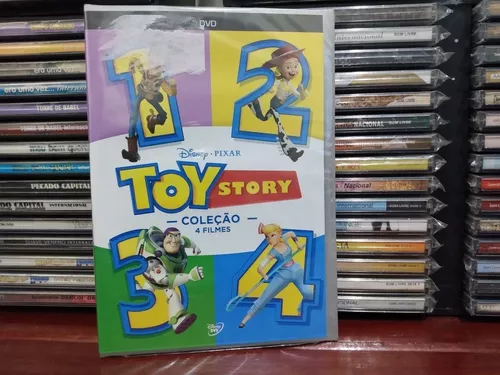 Filmes Toy Story Blu-ray Box Coleção 4 Discos Disney Pixar