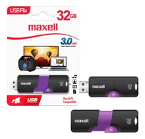 Comprar Pendrive Usb 3.0 32gb Maxell Flix Compatible Mac Y Windows