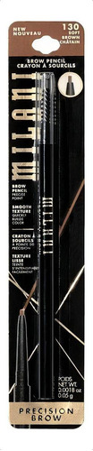 Milani Precision Brow Pencil  Lápiz Para Ceja Color 130 Soft Brown