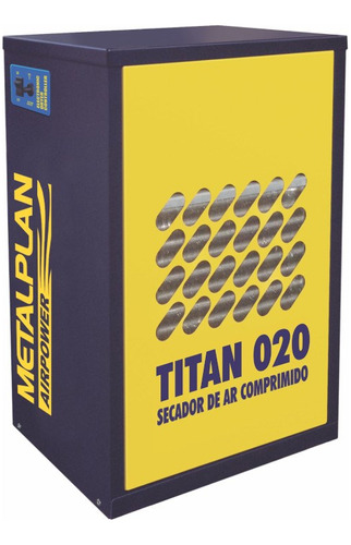 Secador De Ar 20pcm 10 Graus Titan Plus-020 Metalplan