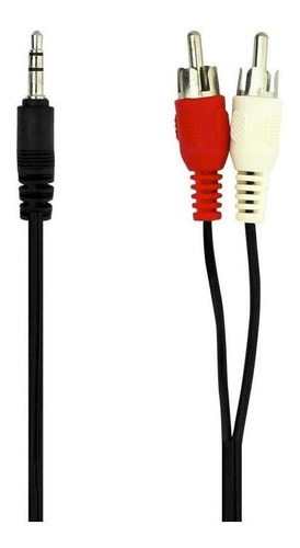 Cable Extension Audio Rca Plug 3.5mm 2x1 10mts M-m