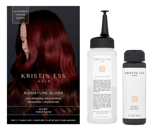 Kristin Ess Tinte Para Cabello Signature Gloss 59 Ml Ruby Me