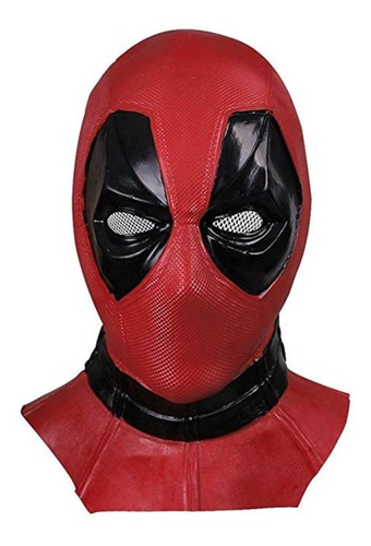 Zheng Deadpool Cosplay Máscara Suave Pvc Casco Hallween