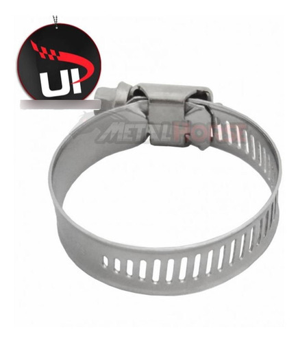 Imagem 1 de 2 de Abraçadeira 16-25mm (5/8'' - 3/4'') - Inox