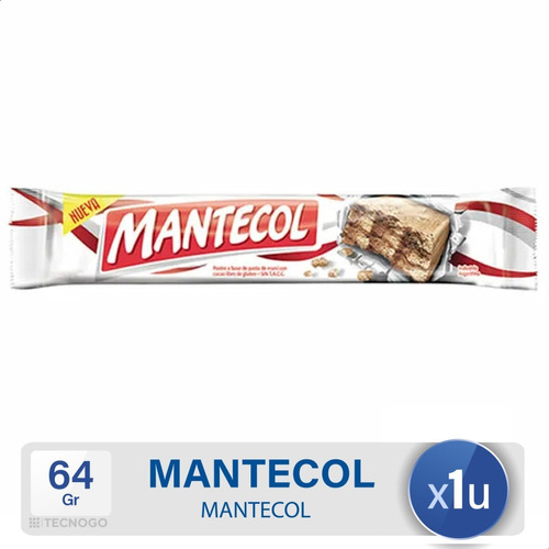 Mantecol Clasico Bajo En Sodio Postre Sin Tacc Libre Gluten