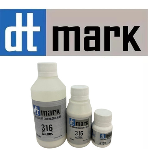 Pasta Tinta Dtmark 250cc Grabado Láser Metales Envío Rápido