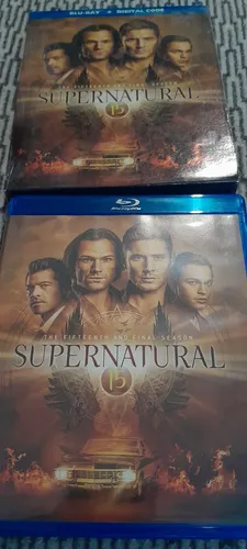Supernatural Blu-ray 15a Temp Importad Sem Áudio Português