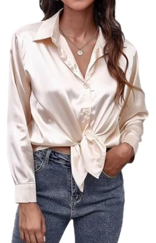 Camisas raso mujer hotsell