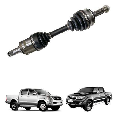 Semieixo Toyota Hilux 2.5 / 3.0 4x4 2005 A 2015 5434300k04