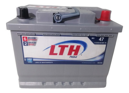 Batería Gel Marca Lth Para Seat Leon Signo Mod 00-15