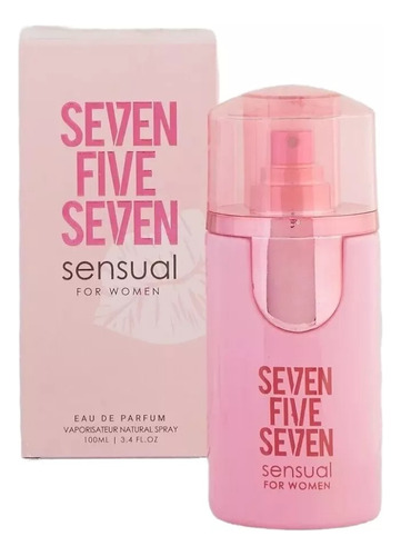 Perfume De Dama Seven Five Seven Sensual Marca Mirage 100 Ml