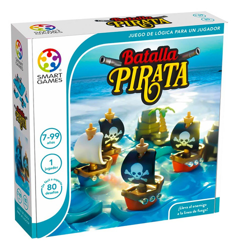 Juego De Lógica Smart Games Batalla Pirata - 1 Jugador
