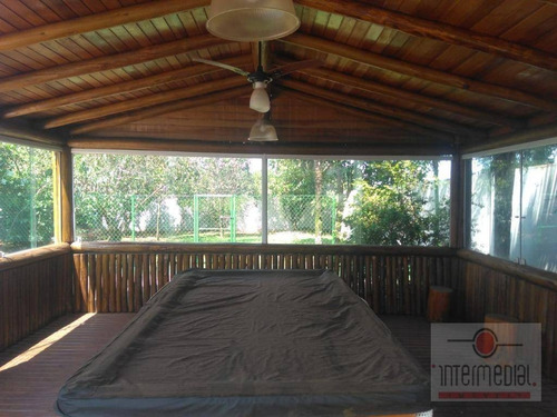 Casa Dos Sonhos Com 5 Suítes, Campo,pomar E Piscina - Ch0634
