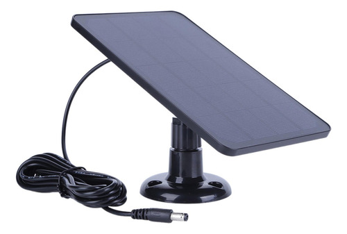 Solar Panel Charger Waterproof For Black Dc5521 Port