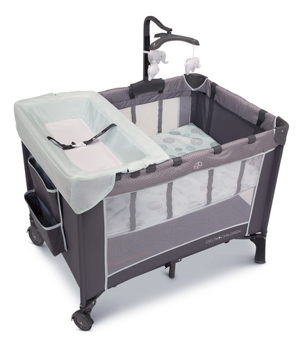 Baby Play Yard Delta Children Lx Deluxe Eclipse Portátil